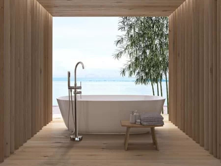 Смеситель напольный для ванны Rea Ortis REA-B1011 