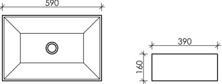 Раковина Ceramica Nova Element CN5013 