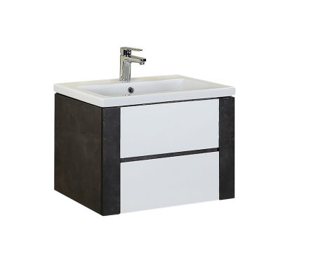 Тумба с раковиной Onika Стоун 70.13, ателье светлое 