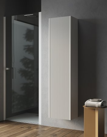 Шкаф пенал Creto Luna 40 R 17-PenIV40R подвесной Ivory 