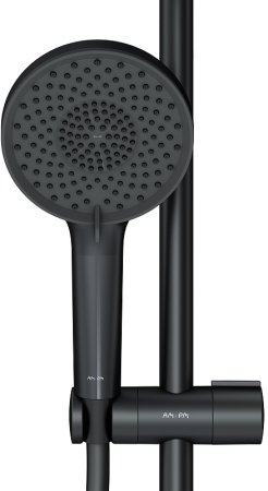 Душевая система AM.PM X-Joy F0785A522 с термостатом Черная матовая 