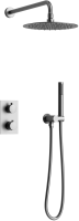 Душевая система с термостатом AltroBagno Unione 040409 GrMt