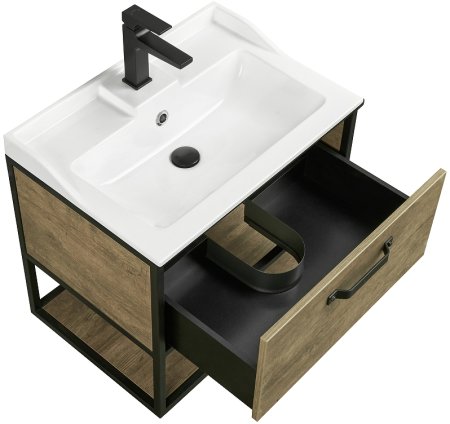 Тумба под раковину Aquaton Лофт Фабрик 65 1A242301LTDY0 подвесная Дуб кантри 