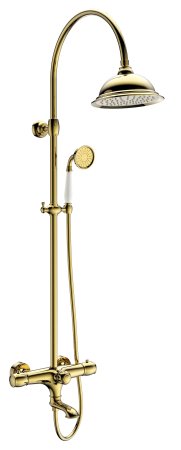 Душевая система с термостатом AltroBagno Beatrice 03-04.04 Or 