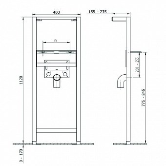 Инсталляция для раковины Cersanit Link P-IN-UM-LINK 