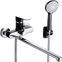 Cмеситель для ванны ViEiR V263541-C Черный/Хром