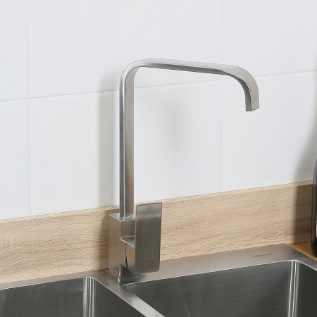 Смеситель для кухни Melana F8113 Сатин 