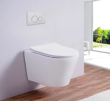 Унитаз подвесной Esbano Clavel ESUPCLAVWM белый матовый 