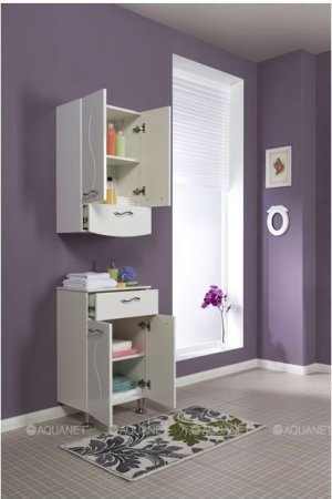 Шкаф навесной Aquanet Моника 50 белый 