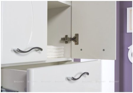 Шкаф навесной Aquanet Моника 50 белый 