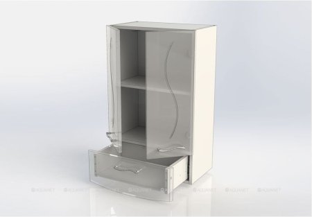 Шкаф навесной Aquanet Моника 50 белый 