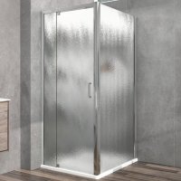 Душевой уголок Vincea Intra 90х80 VSR-1I809080CH профиль Хром стекло шиншилла