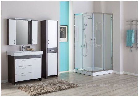 Зеркало-шкаф Aquanet Тиана 100 венге 