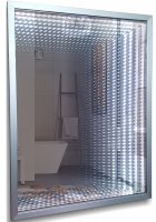 Зеркало Azario Торманс 60 ФР-00001405 с подсветкой с сенсорным выключателем с датчиком движения