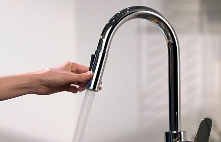 Смеситель Hansgrohe Focus M41 73895000 для кухонной мойки, хром 