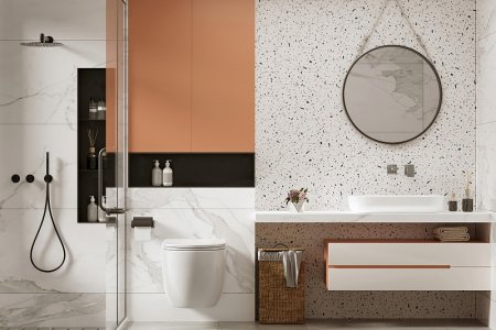 Унитаз Abber Bequem AC1105P подвесной с сиденьем Микролифт 