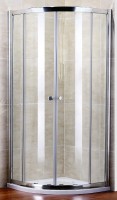 Душевой уголок Cezares Pratico R2 100 C Cr + трап в подарок