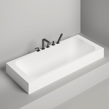 Ванна из искусственного камня Salini Orlanda 170х70 102011M Белая матовая 