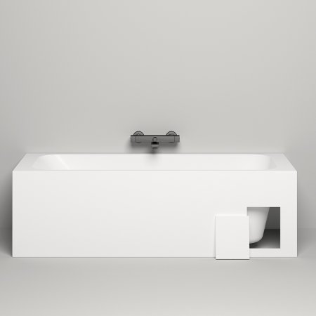 Ванна из искусственного камня Salini Orlanda 170х70 102011M Белая матовая 