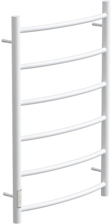 Электрический полотенцесушитель Point Афина PN04758W П6 500x800 диммер слева Белый 
