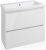 Тумба под раковину Style Line Даймонд 60 Люкс Plus подвесная Белый глянец 