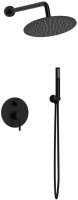 Душевая система встраиваемая Raiber RPB-005, черный