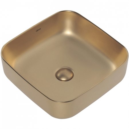 Раковина-чаша Abber Rechteck 39 AC2211MMG Золото матовое 