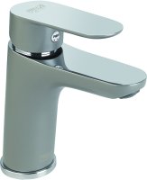 Смеситель для раковины Fiore KEVON CHIC 81GX8123, хром/серый