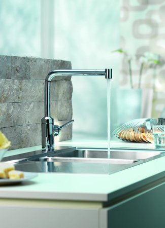 Смеситель для кухонной мойки Kludi L-ine 428210577 
