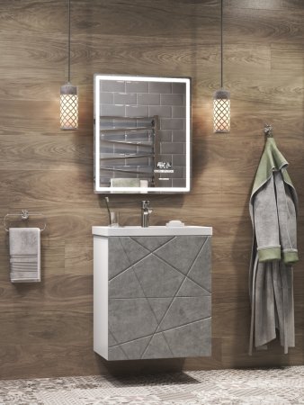 Зеркало VIGO Geometry Media z.GEO.60.Media, 60 см 