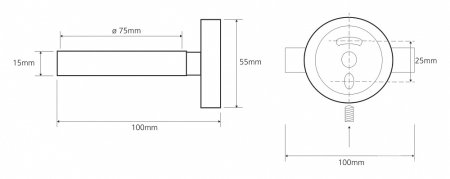 Держатель для фена Bemeta Omega 101117012 