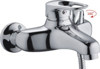 Смеситель однорычажный для ванны короткий излив шаровый HAIBA HB3204 хром