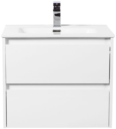 Тумба с раковиной BelBagno KRAFT-700-2C-SO-BO Bianco Opaco 
