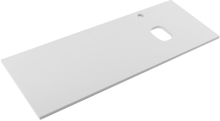 Столешница из МДФ BelBagno EK-120-AS-BL-R Bianco Lucido 