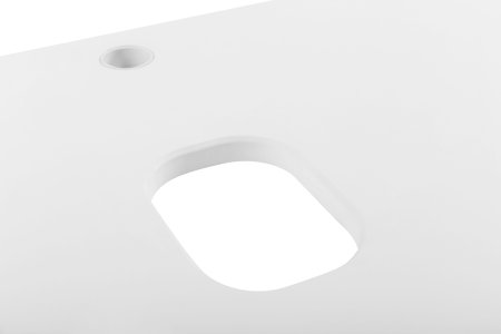 Столешница из МДФ BelBagno EK-120-AS-BL-R Bianco Lucido 