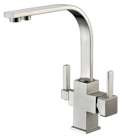Смеситель для кухонной мойки Zorg Clean Water ZR 332 YF nickel 