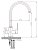 Смеситель для кухонной мойки Zorg Clean Water ZR 317 YF 