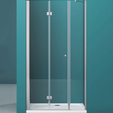 Душевая дверь BelBagno Albano 190 ALBANO-BS-13-90+100-C-Cr профиль Хром стекло прозрачное 