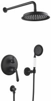 Душевая система встраиваемая Rose R0235H, черный Душевая система встраиваемая Rose R0235H, черный