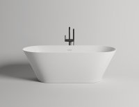 Ванна отдельностоящая матовая 180x80 Salini MONA 102921M белая