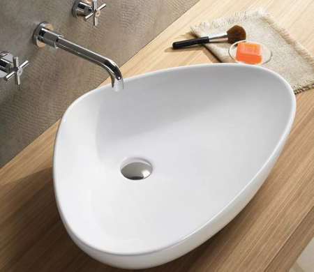 Раковина CeramaLux 7472B накладная 