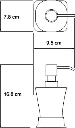 Дозатор WasserKRAFT Exter K-5599 