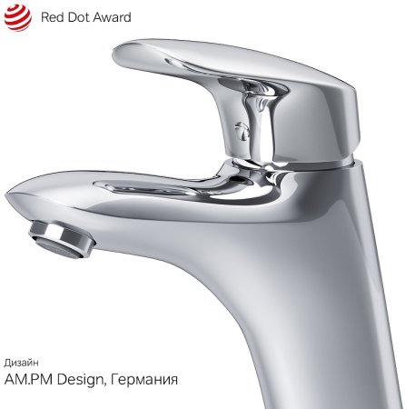Смеситель для раковины AM.PM Bliss L F5302132 Хром 