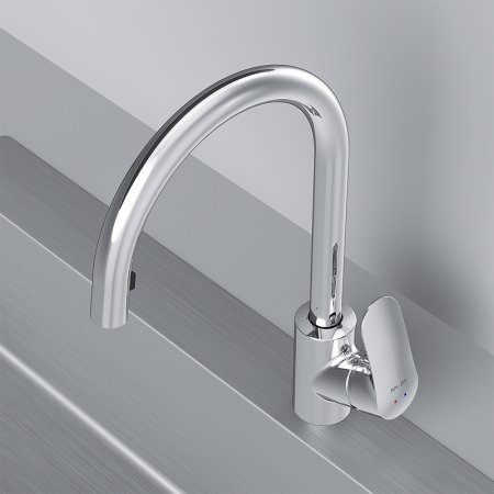 Смеситель для кухни AM.PM Like F8012000 Хром 