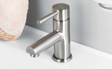 Смеситель WasserKRAFT Wern 4203 для раковины, матовый хром 