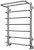 Водяной полотенцесушитель Terminus Полка П7 450x696 4670030723154 с полкой Хром 