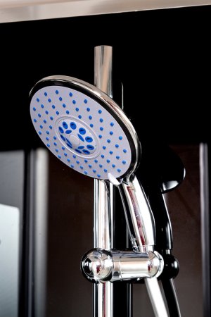 Душевая кабина Deto B10S LED BLACK 