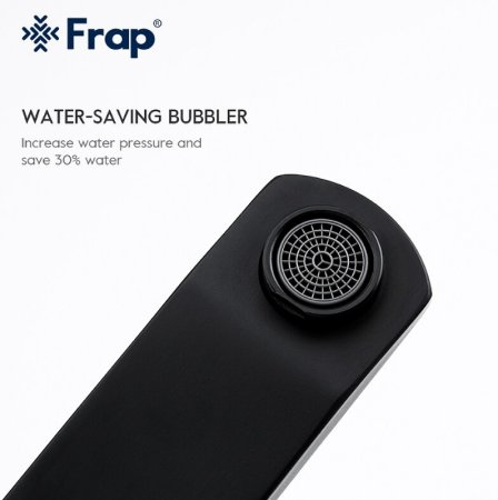 Смеситель для раковины Frap H802-6 F10802-62 Черный матовый 