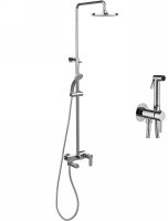 Душевой комплект Paffoni Light KITZCOL632CR110 из душевой системы с гигиеническим душем Хром