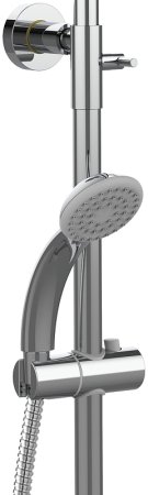 Душевой комплект Paffoni Light KITZCOL632CR110 из душевой системы с гигиеническим душем Хром 